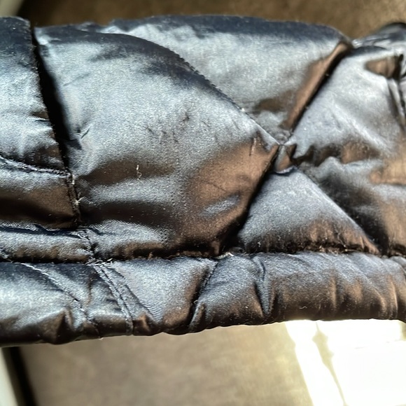 The North Face 550 Goose Down Black Puffer Vest Womens Sz Large Ski Winter Warm - Picture 9 of 9